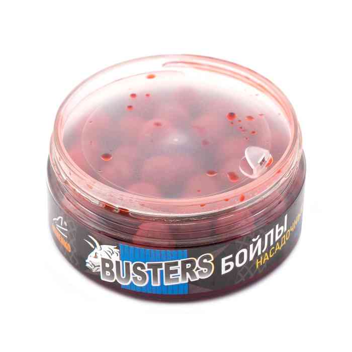 Насадочные бойлы MINENKO STRAWBERRY 14мм (варёные в дипе)