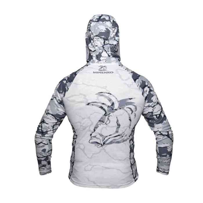 Джерси с капюшоном Graphitе white camo (M)