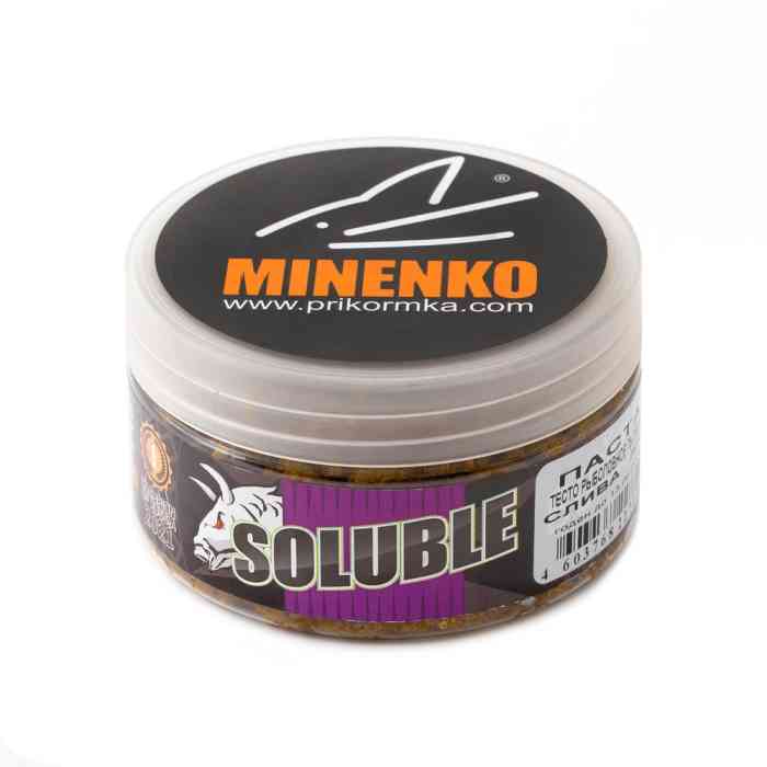 Паста MINENKO (тесто рыболовное) КАРП-УСАЧ (пылящая) 250мл