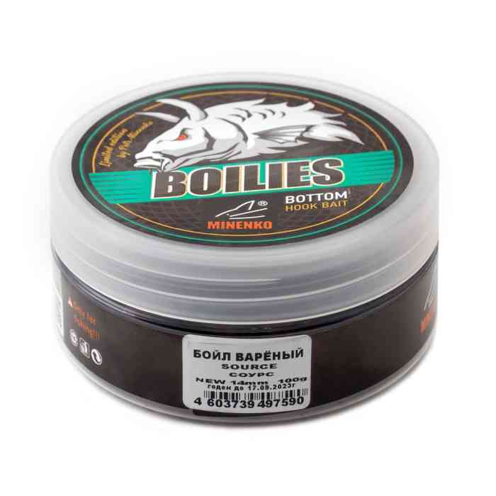Насадочные бойлы MINENKO SOURCE 14мм (варёные)