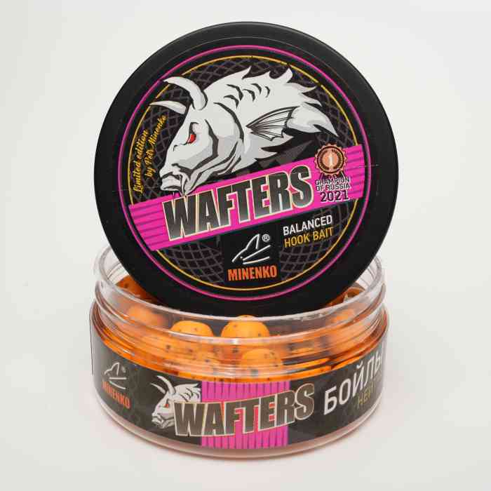 Бойлы нейтральной плавучести WAFTERS PRO FLUO TUTTI-FRUTTI  (ФРУКТЫ ) 12ММ