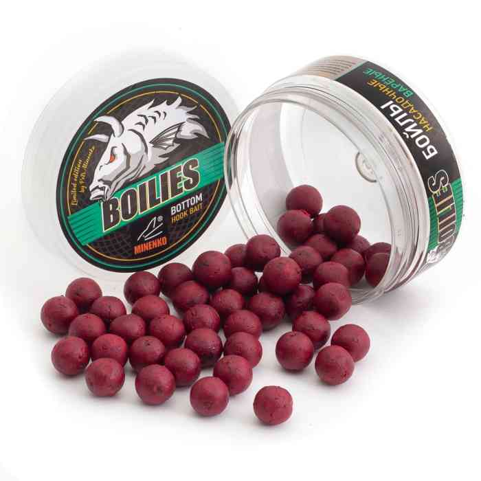 Насадочные бойлы MINENKO MONSTER CRAB 14мм (варёные)