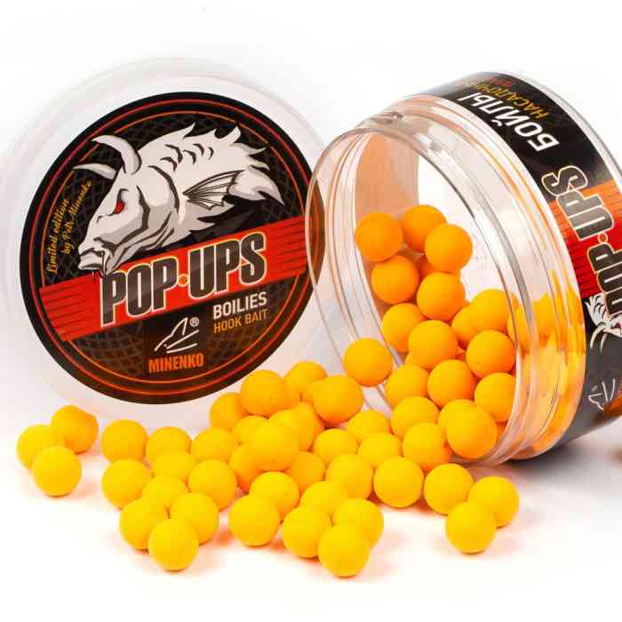 Бойлы плавающие MINENKO MANDARINE Pop-Up 12мм