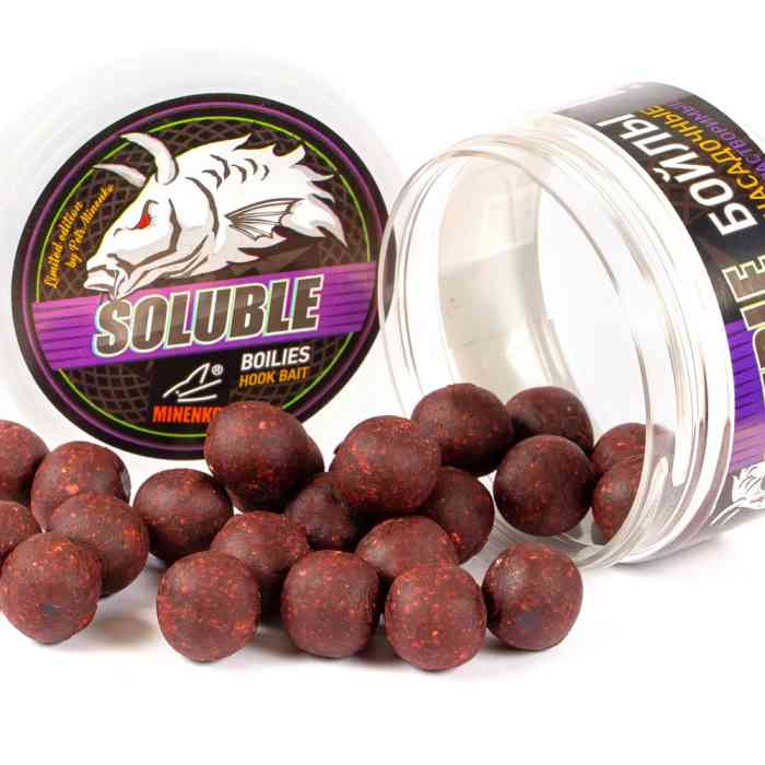 Насадочные бойлы MINENKO MONSTER CRAB 24мм (пылящие)