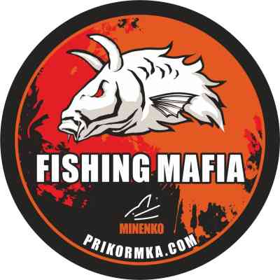 Наклейка MINENKO «Fishing Mafia»