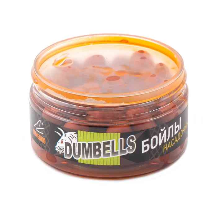Насадочные DUMBELLS бойлы MINENKO MANDARINE 14x20мм (в дипе)